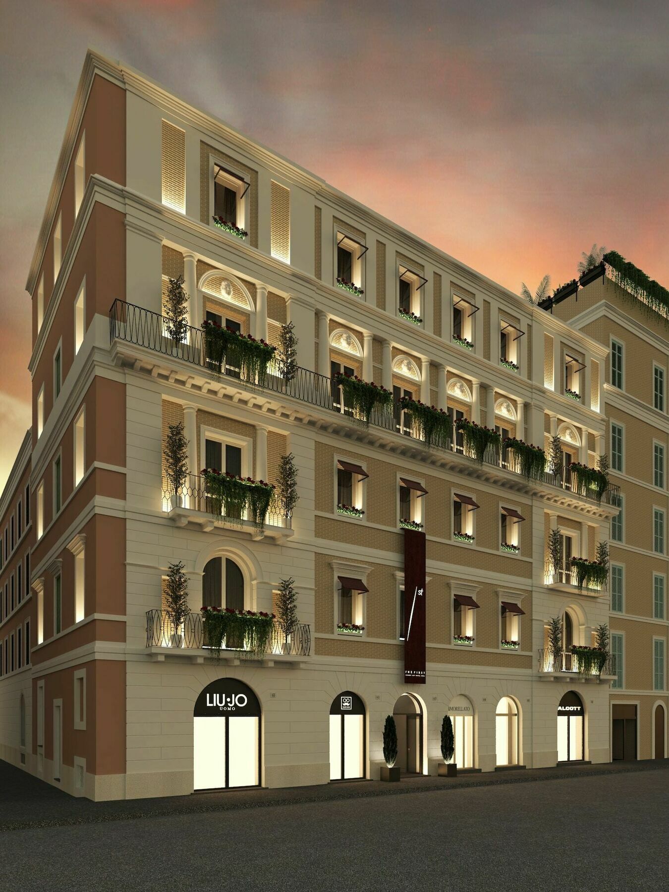 The First Dolce - Preferred Hotels & Resorts Roma Esterno foto